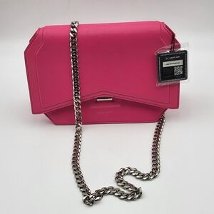 GIVENCHY Paris Bow Cut leather crossbody bag..Authentic.w/COA..